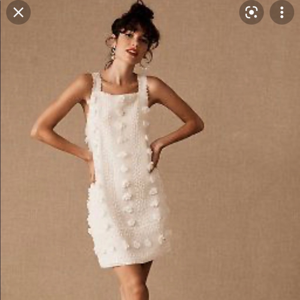 BHLDN White Dress Size M NWOT